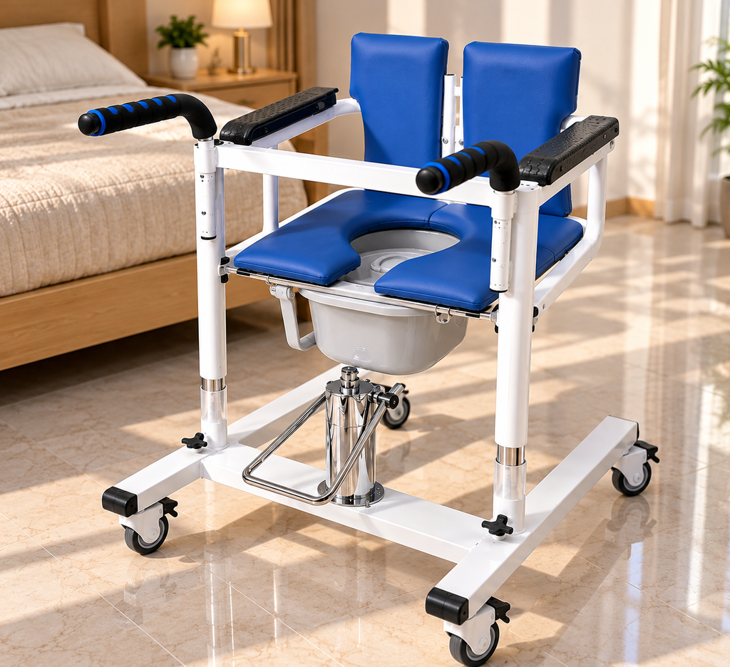 chaise de transfert pour les malades