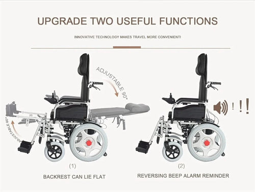 Fauteuil roulant électrique sans télécommande