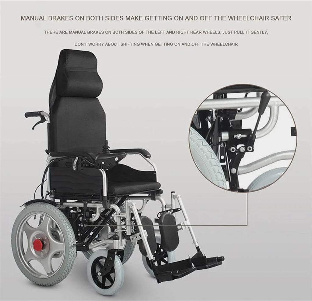 Fauteuil roulant électrique sans télécommande