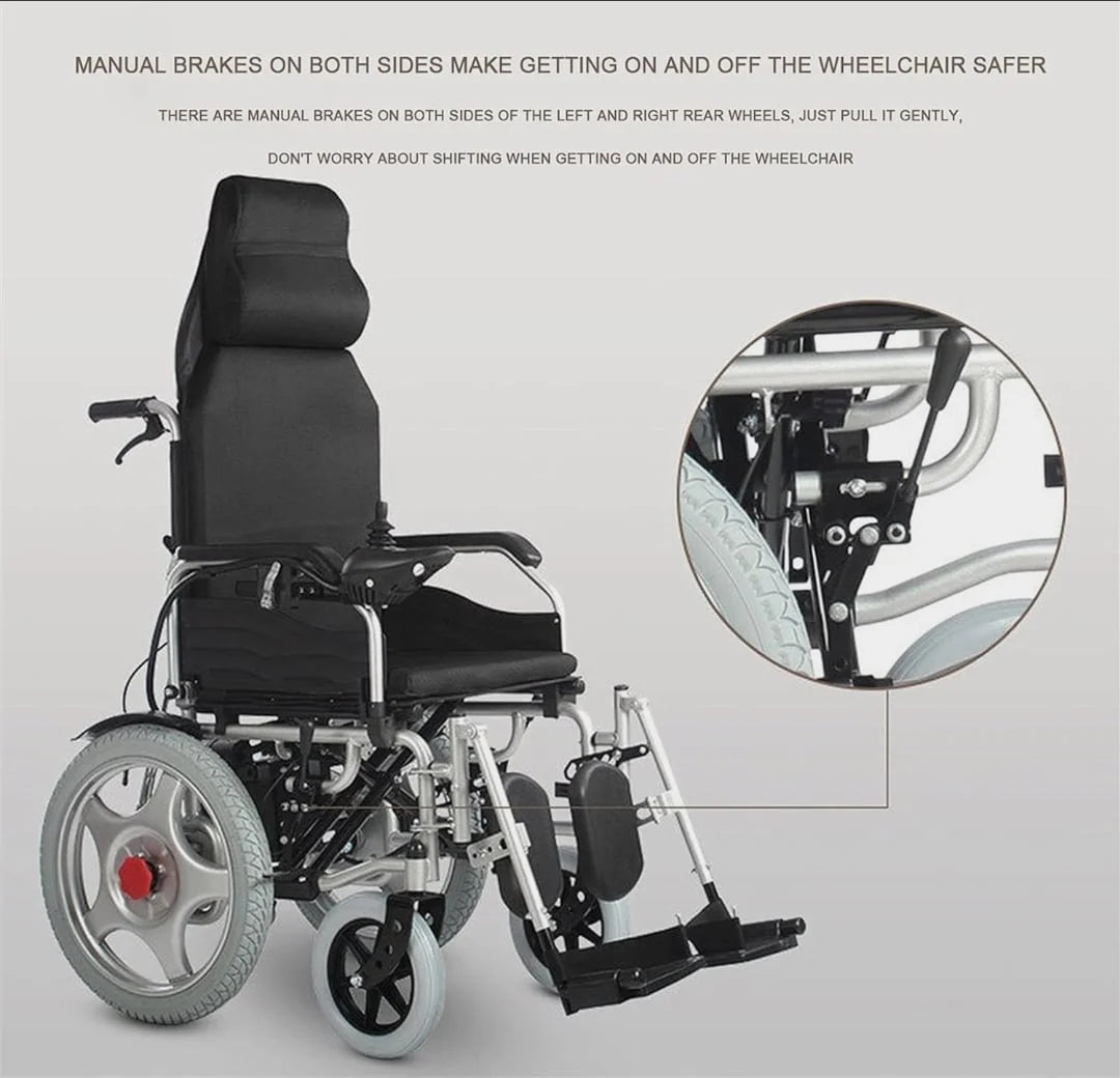 Fauteuil roulant électrique sans télécommande