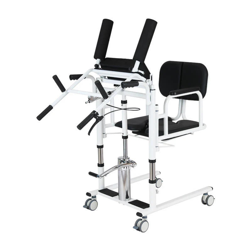 Chaise de Transfert Médicale – Déplacement Sécurisé Lit, WC & Fauteuil